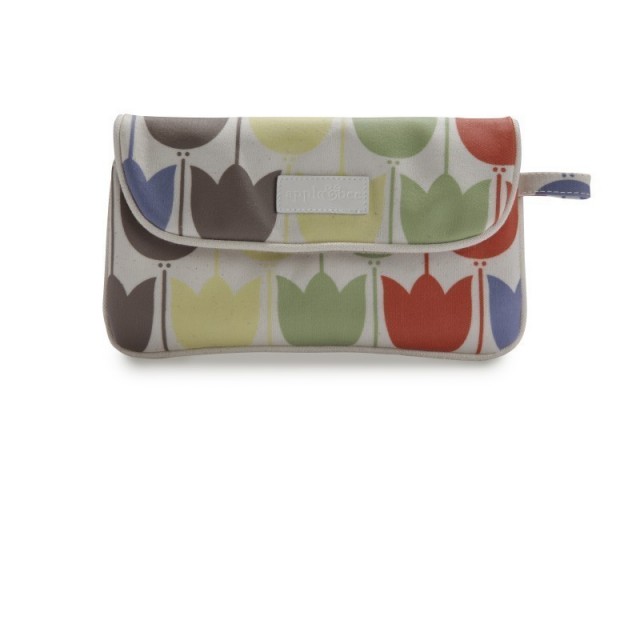 Kozmetična torbica v obliki pisma v barvi Tulips Multicolour (TM-004) - Apple&Bee