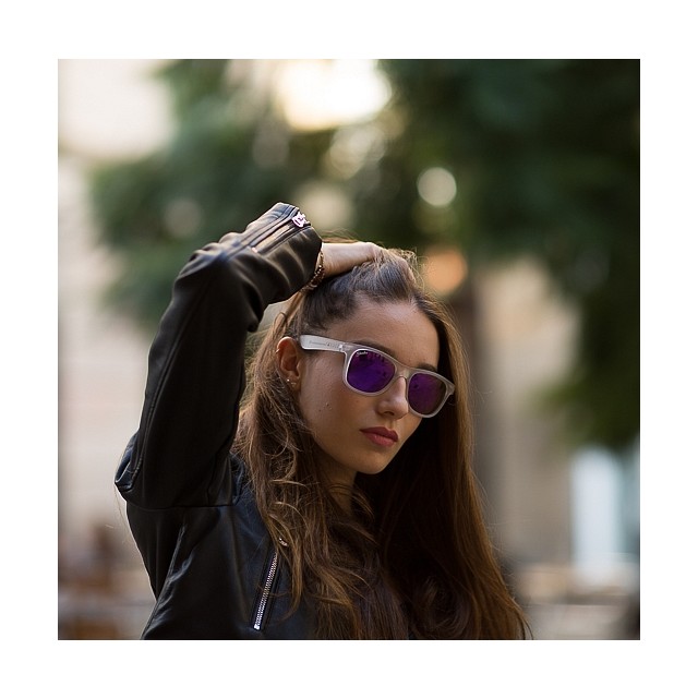 Polarizirana sončna očala za odrasle Transparent - Purple - Shadez