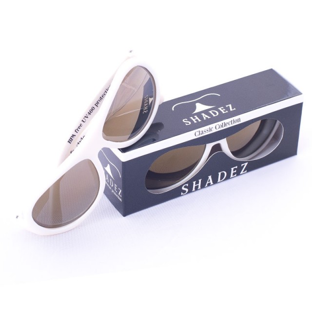 Bijele sunčane naočale za djecu - Shadez