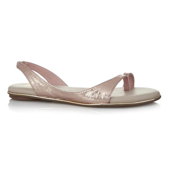 Sandali za ženske ZOEY Rose Gold - Butterfly Twists