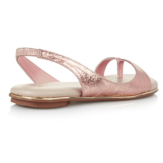 Sandali za ženske ZOEY Rose Gold - Butterfly Twists