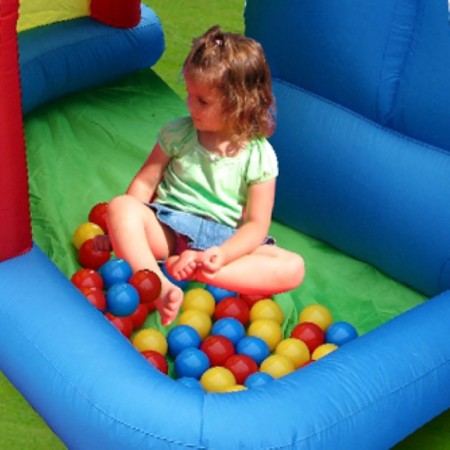 Napihljiv trampolin 11 in 1 za otroke - HAPPY HOP