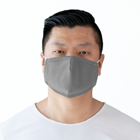 Zaščitna maska za obraz Dark Grey - Parsa
