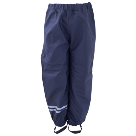 Dežne hlače za otroke z naramnicami (do velikosti 104 cm so z naramnicami) v modri barvi - Mikk - Line