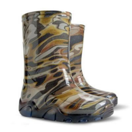 Dežni škornji za otroke Camuflage - Demar
