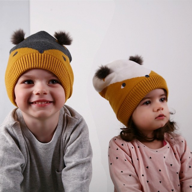 Zimska kapa za otroke FOX - Pupill