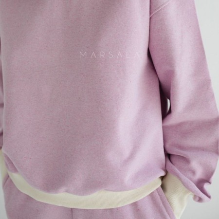 Hoodie PARKER Pink - By Marsala