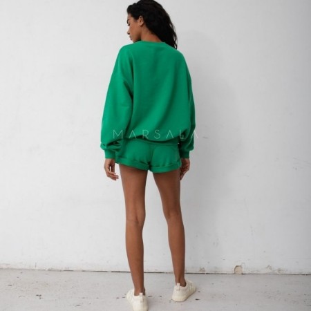 Kratke hlače Bunches Poision Green - By Marsala