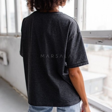 Majica Split Graphite - By Marsala