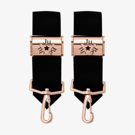 Nastavki za pripenjanje previjalne torbe na voziček Stroller Clips Rose Gold - Ju Ju Be