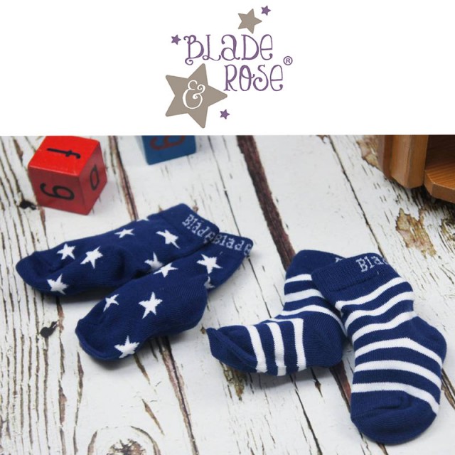 Set čarapa NAVY STRIPE - STAR SOCKS za dečke glavna - Blade 