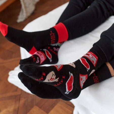 Moške nogavice Promises za Valentinovo darilo - Naoko