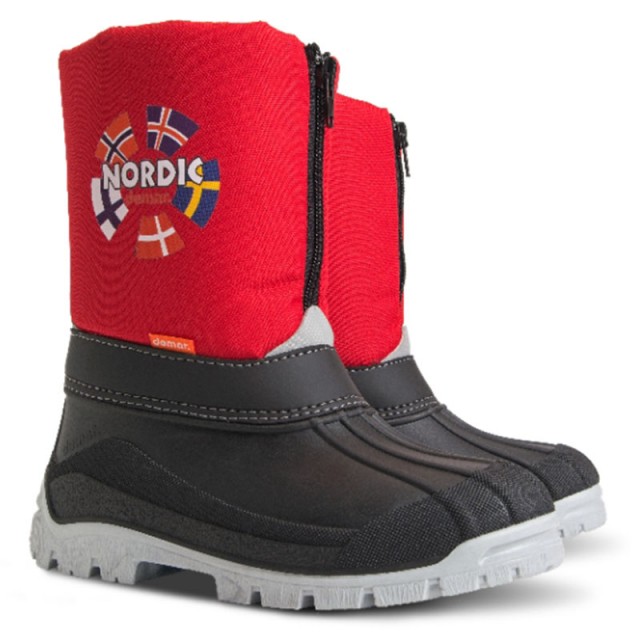 Zimski škornji z volnenim vložkom NEW NORDIC za fante - Demar