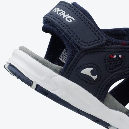 Športni sandali za fante Thrill Navy/Grey - Viking