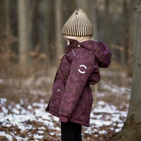 Vodoodporna zimska jakna Floral za punce - Mikk-Line