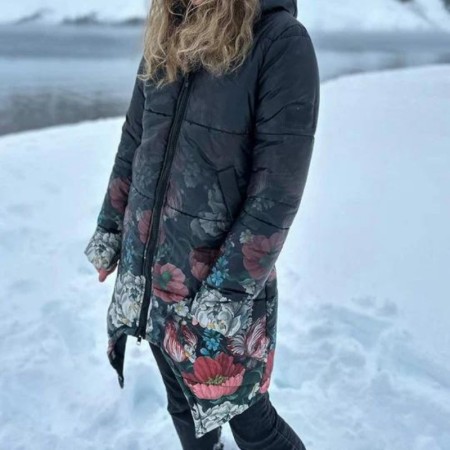 Zimska bunda Floral Dusk - NAOKO