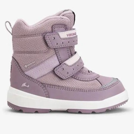 Zimski škornji z Gore Tex membrano PLAY Dusty Pink za punce - Viking