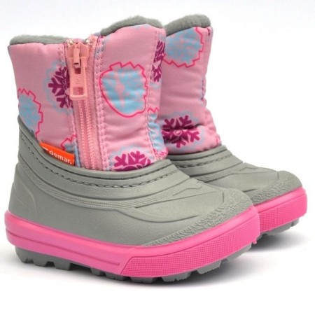 Zimski škornji za punčke Winter v roza barvi - Demar