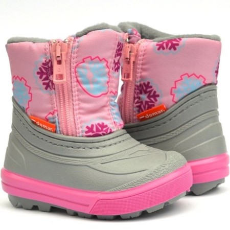 Zimski škornji za punčke Winter v roza barvi - Demar