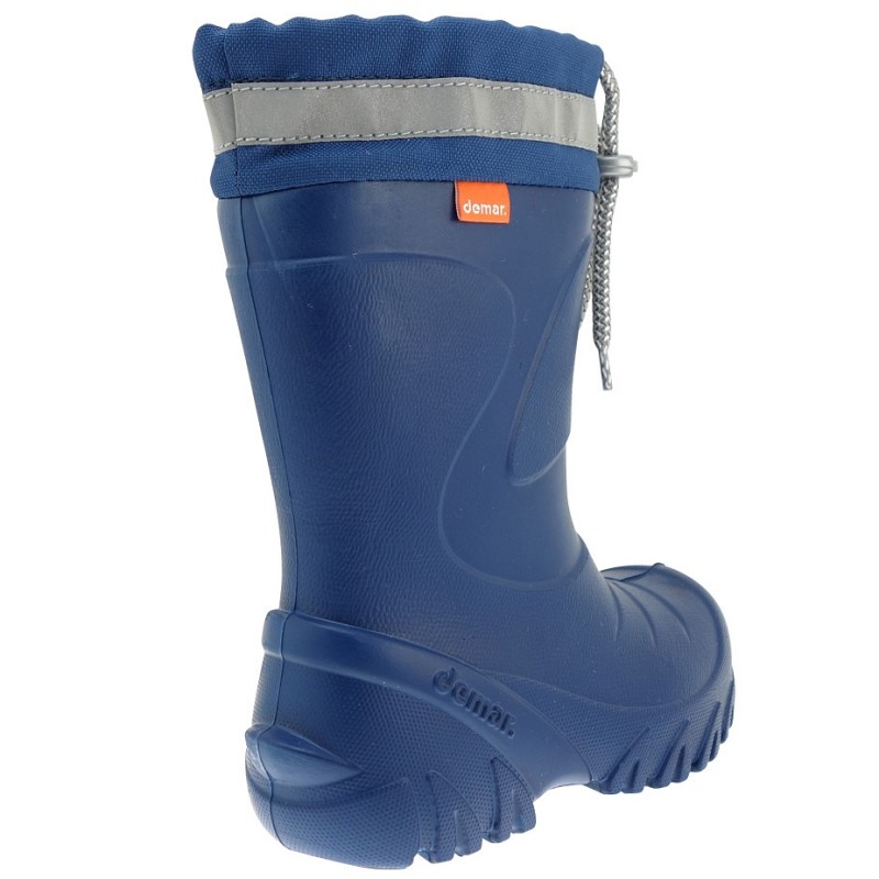 Vodo-odporni zimsko-dežni škornji z volnenim vložkom Mammut Blue za punce - Demar
