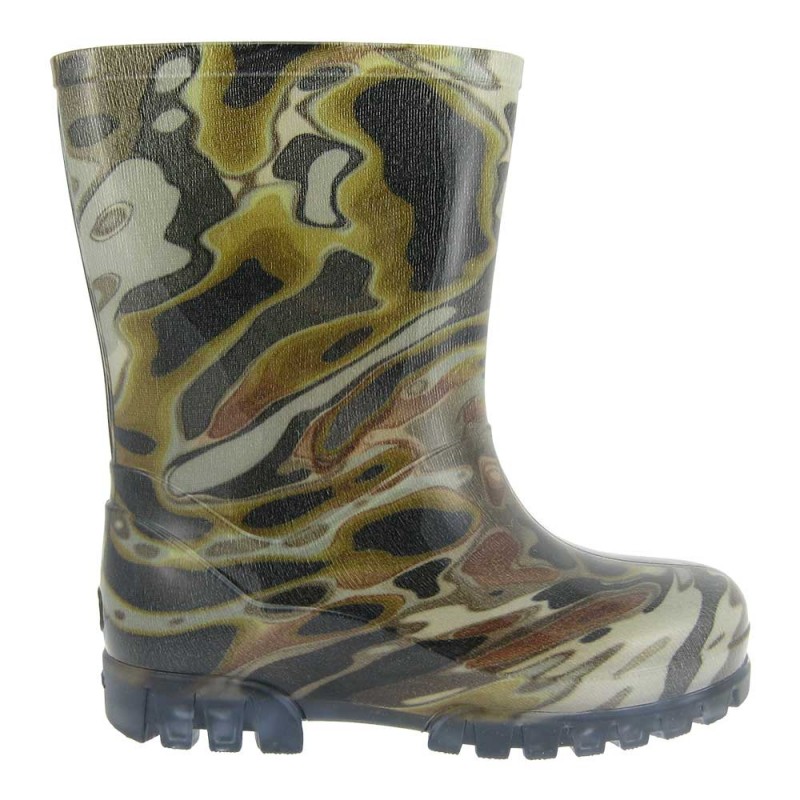 Dežni škornji za otroke Camuflage - Demar