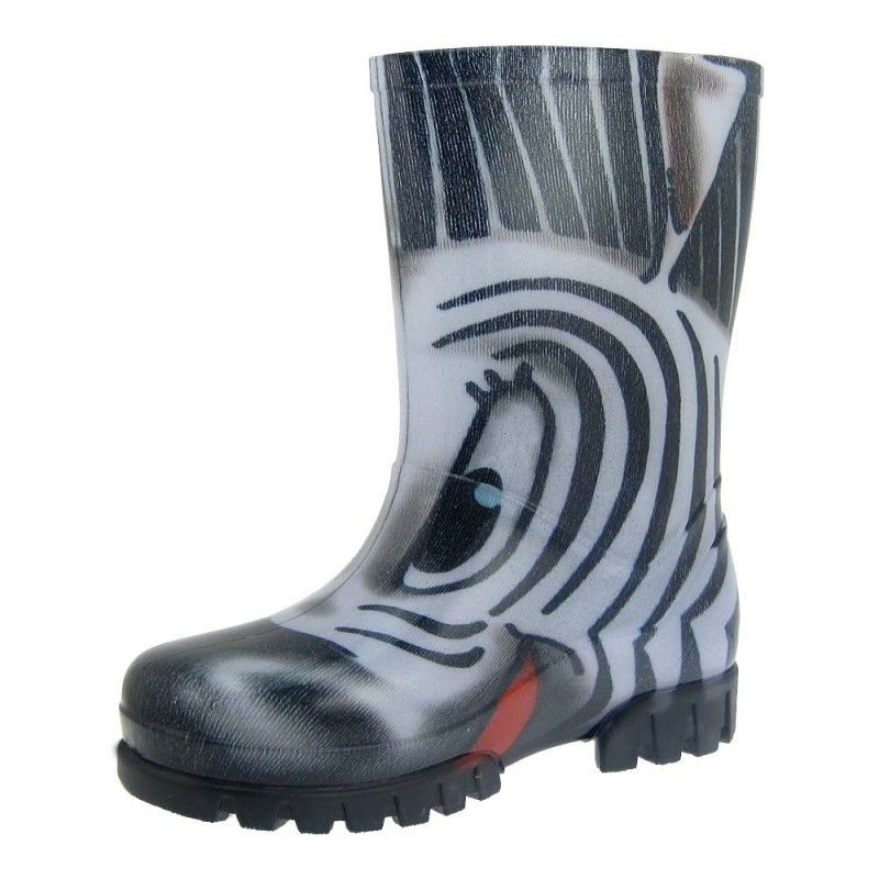 Čizme za kišu za djecu Zebra - Demar
