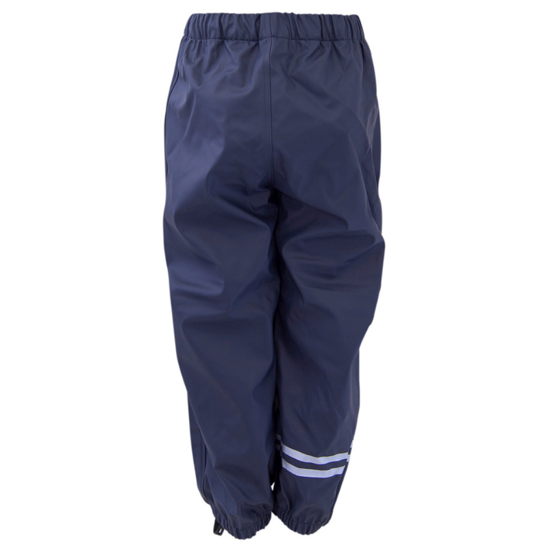 Dežne hlače za otroke z naramnicami (do velikosti 104 cm so z naramnicami) v modri barvi - Mikk - Line