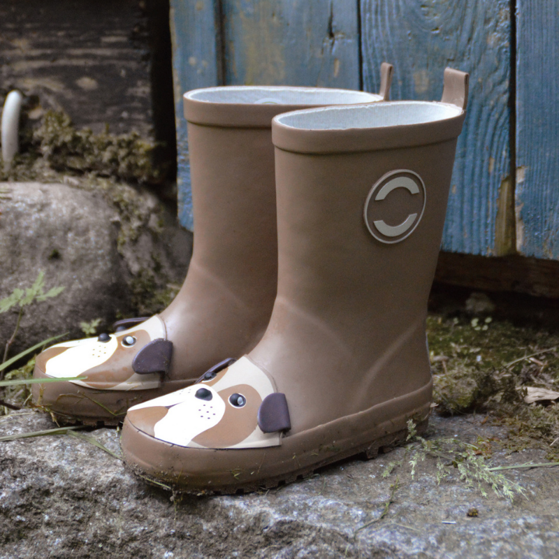 Dežni škornji iz naravne gume Doggy za otroke - Mikk - Line