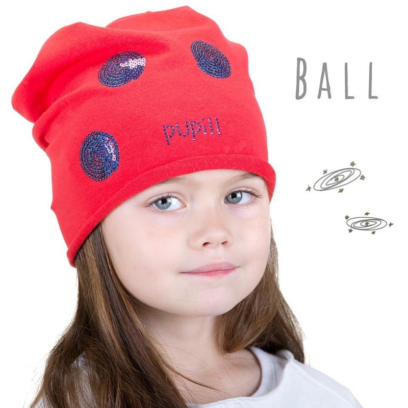 Bombažna kapa za punce BALL - Pupill