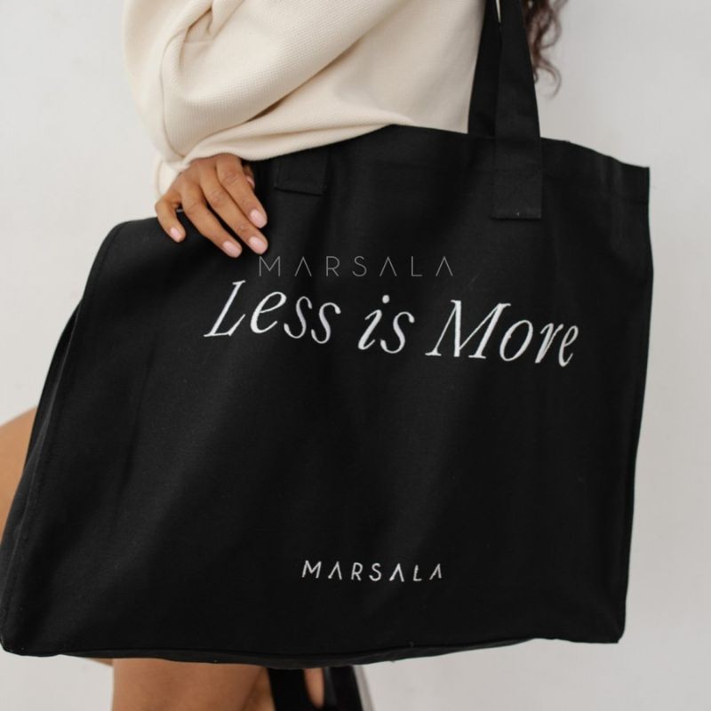 Torba Less is More Black - By Marsala