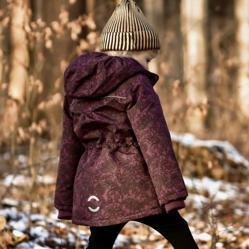 Vodoodporna zimska jakna Floral za punce - Mikk-Line