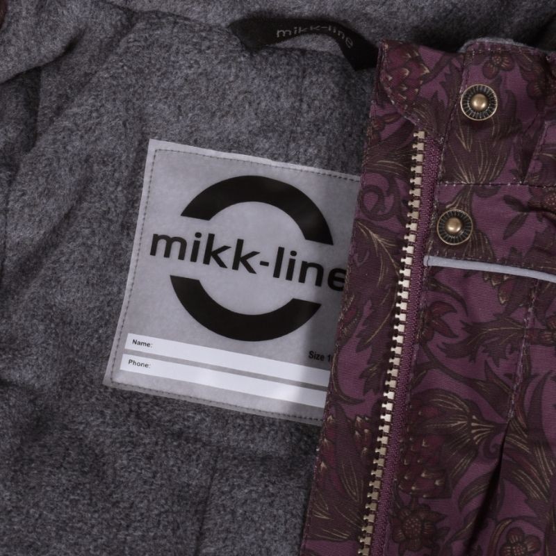 Vodoodporna zimska bunda je podložena s toplim flisom - Mikk-Line