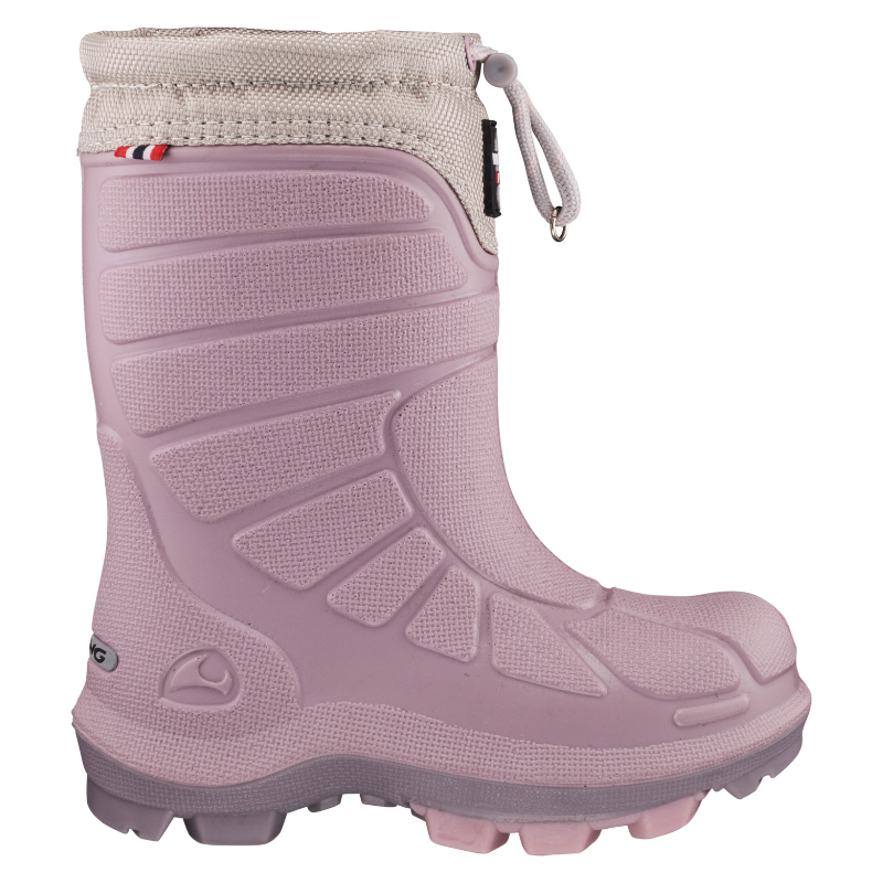 Vodoodporni zimski škornji EXTREME Dark Pink za punce - Viking
