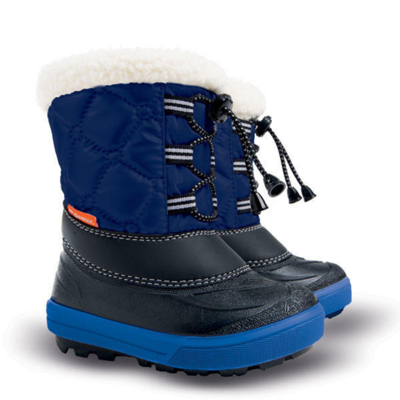 Zimski škornji za otroke z volno FURRY Blue - Demar